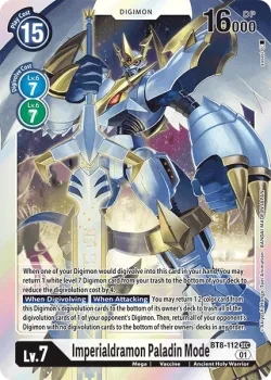 Imperialdramon Paladin Mode 「BT8-112」「EN」
