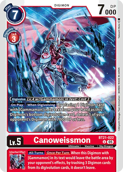 Canoweissmon 「BT21-022」「EN」
