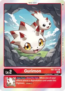 Gurimon — Ultimate Cup 26-27 Season 1 #RB1-001 · Digimon