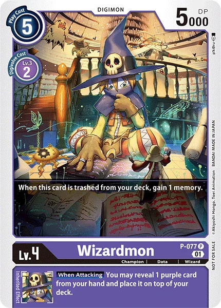 Wizardmon 「P-077」「EN」