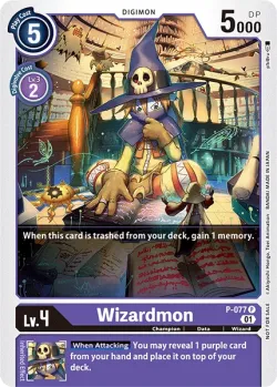 Wizardmon 「P-077」「EN」