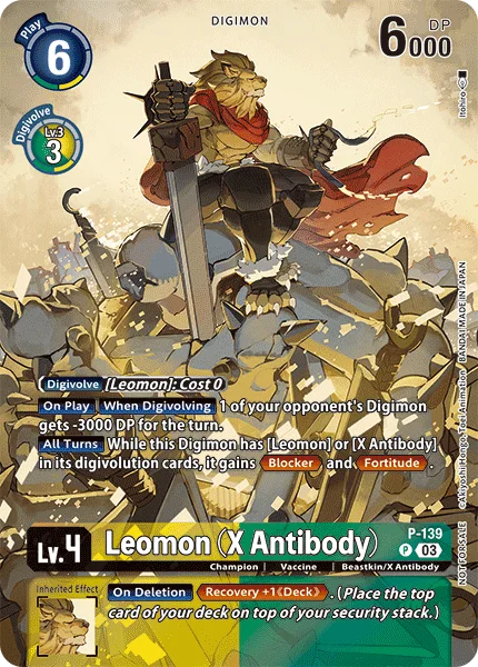 Leomon (X Antibody) 「P-139」「EN」