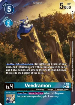 Veedramon 「P-138」「EN」
