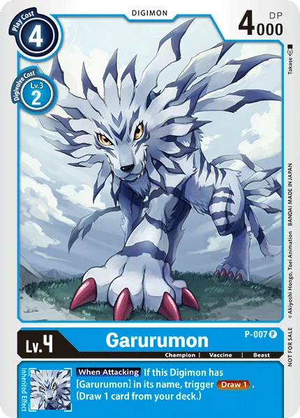 Garurumon 「P-007」「EN」