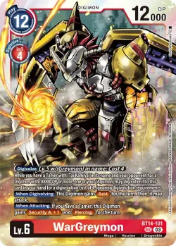 WarGreymon 「BT14-101」「EN」