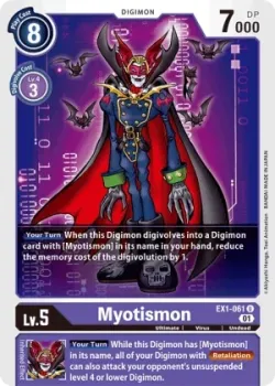 Myotismon 「EX1-061」「EN」