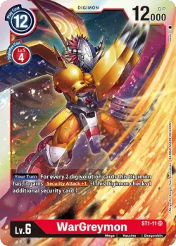 WarGreymon 「ST1-11」「EN」