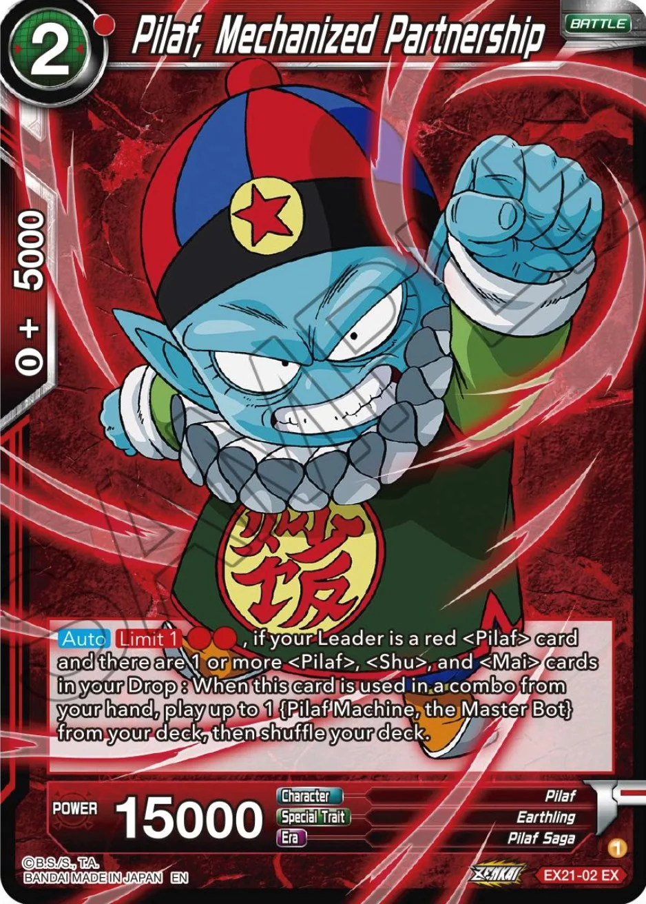 Pilaf, Mechanized Partnership 「EX21-02」「EN」