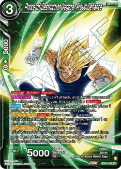 Prince of Destruction Vegeta, Proud Defiance 「EX21-09」「EN」
