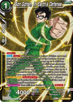Son Gohan, In Earth's Defense 「EX21-10」「EN」