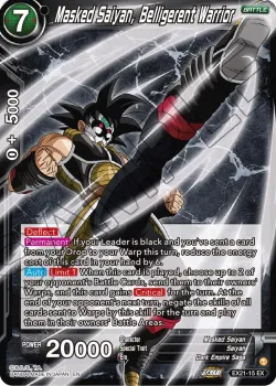 Masked Saiyan, Belligerent Warrior 「EX21-15」「EN」