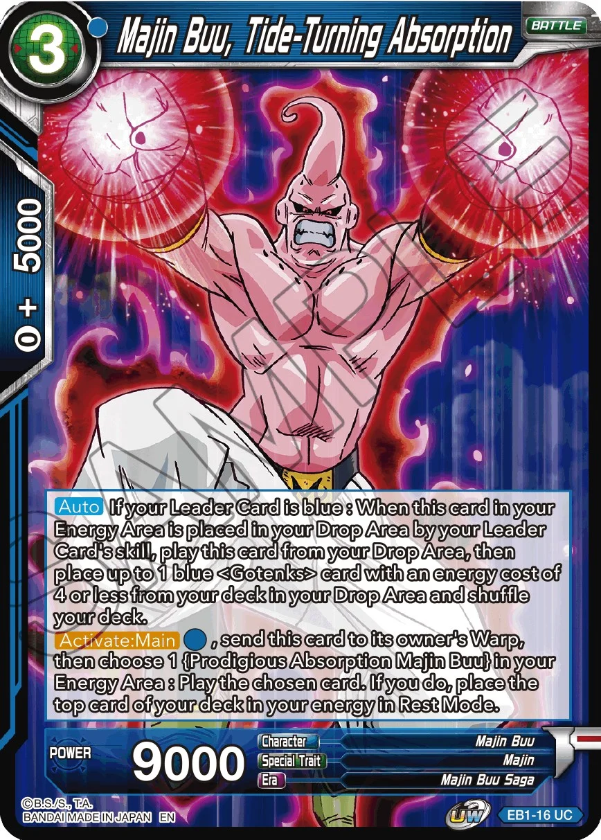 Majin Buu, Tide-Turning Absorption 「EB1-16」「EN」