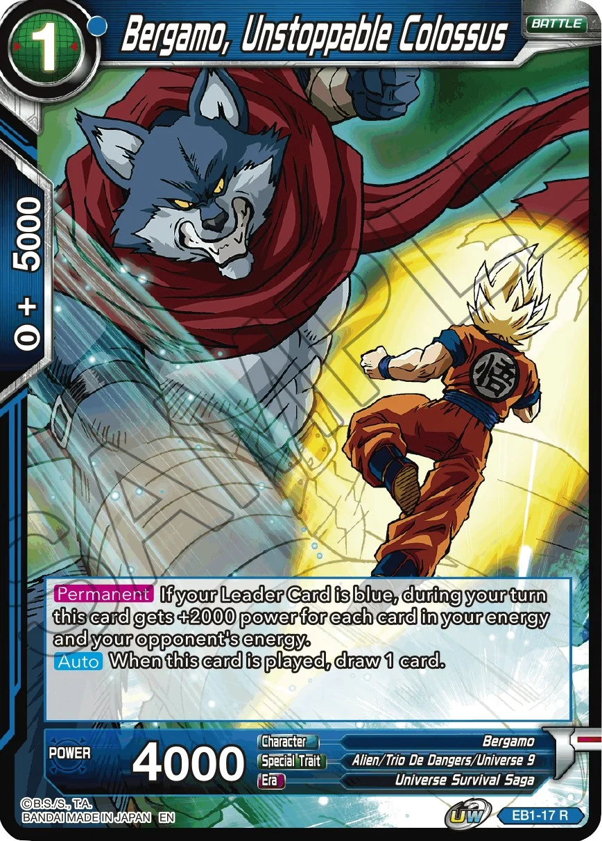 Bergamo, Unstoppable Colossus 「EB1-17」「EN」