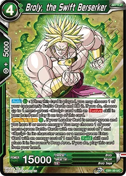 Broly, the Swift Berserker 「EB1-30」「EN」