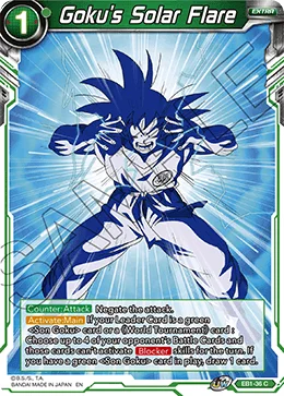 Goku's Solar Flare 「EB1-36」「EN」