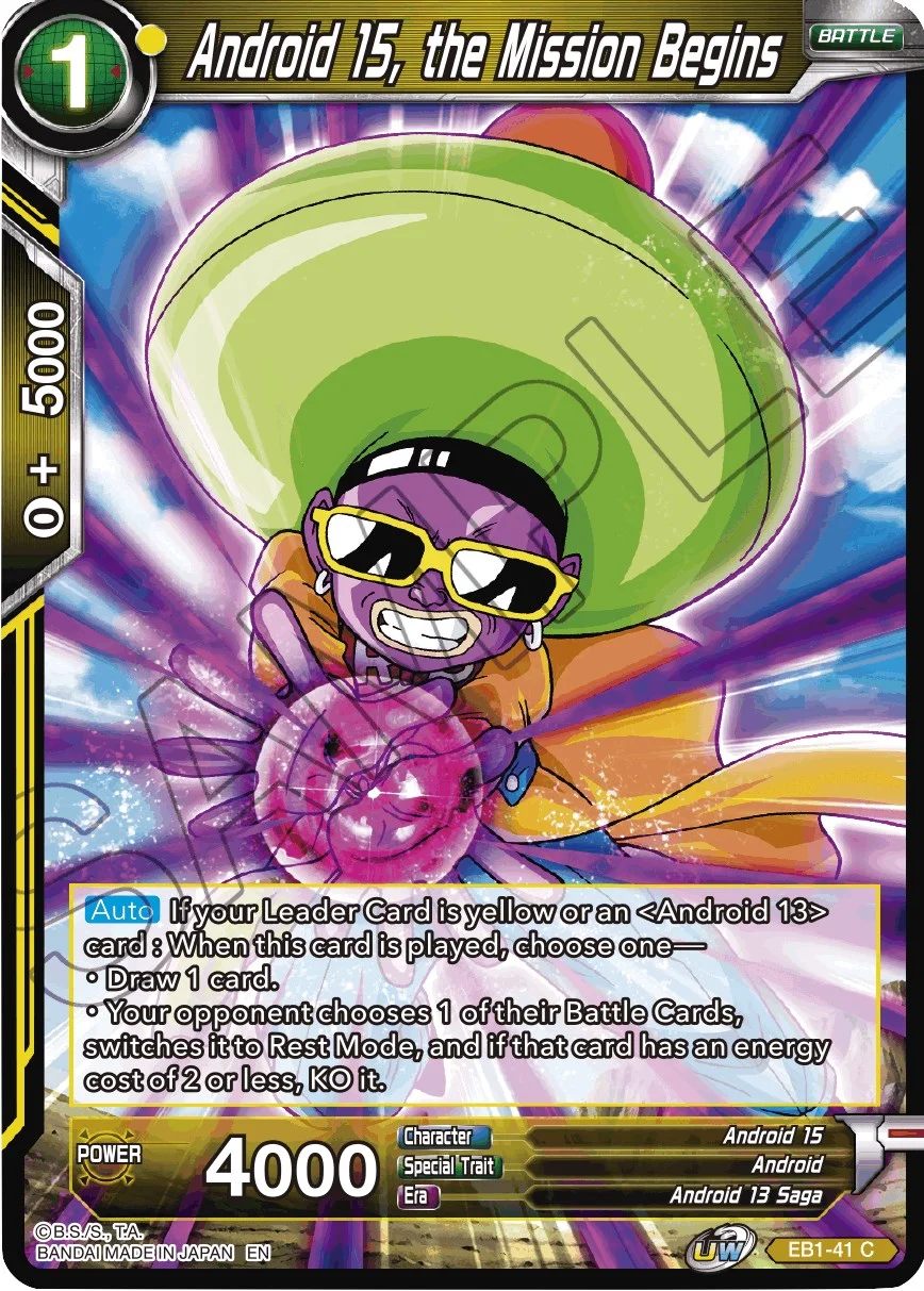 Android 15, the Mission Begins 「EB1-41」「EN」