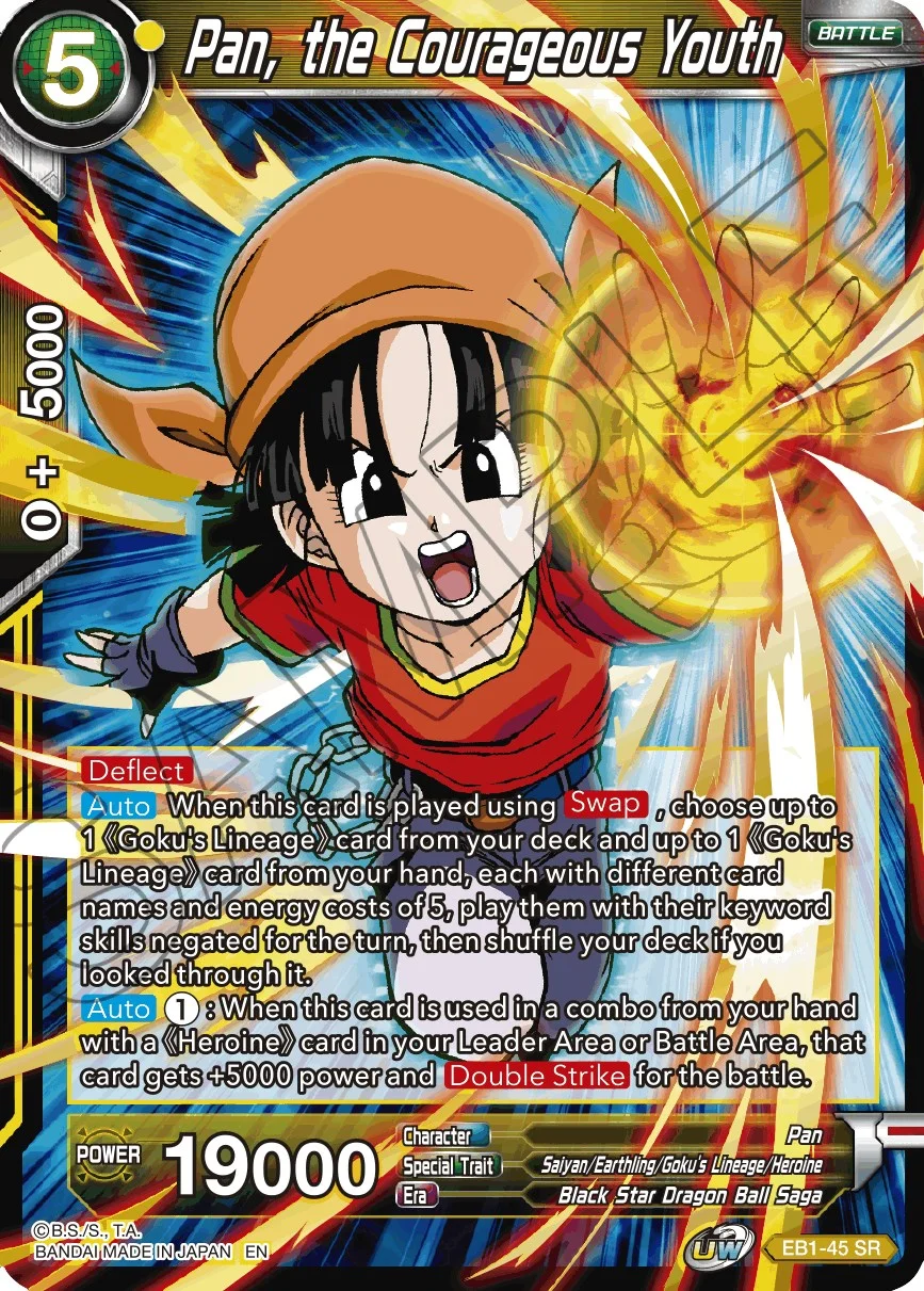 Pan, the Courageous Youth 「EB1-45」「EN」