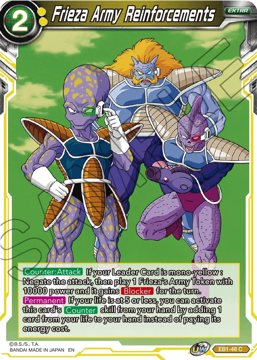 Frieza Army Reinforcements 「EB1-48_PR」「EN」