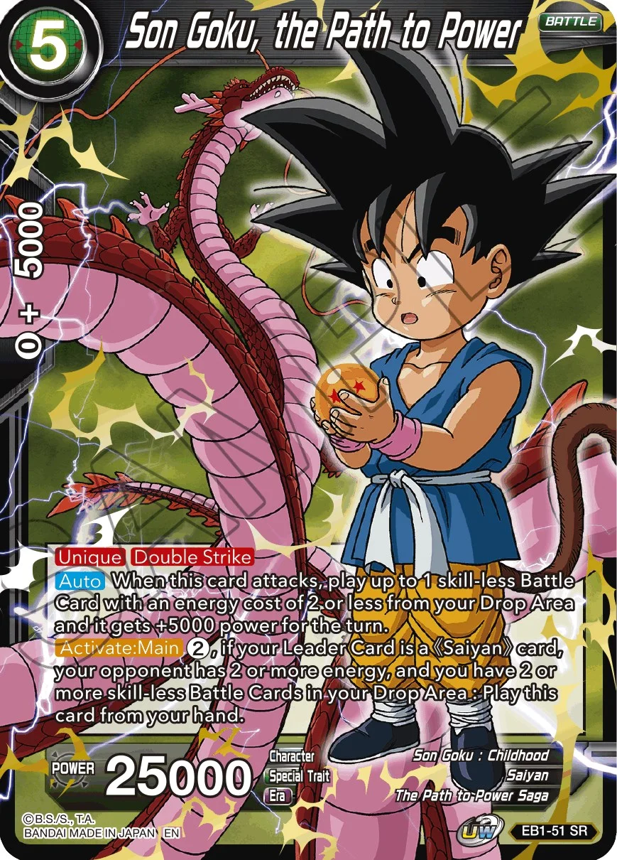 Son Goku, the Path to Power 「EB1-51」「EN」