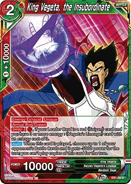 King Vegeta, the Insubordinate 「EB1-56」「EN」