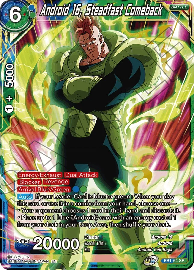 Android 16, Steadfast Comeback 「EB1-64」「EN」