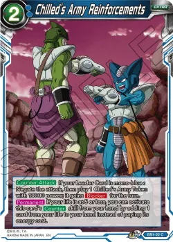Chilled's Army Reinforcements #EB1-22 · Dragon Ball Super CCG