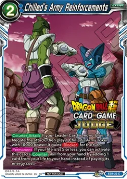 Chilled's Army Reinforcements #EB1-22_PR02 · Dragon Ball Super CCG