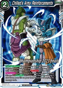 Chilled's Army Reinforcements #EB1-22_PR03 · Dragon Ball Super CCG