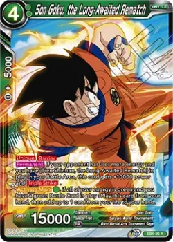 Son Goku, the Long-Awaited Rematch #EB1-26_PR · Dragon Ball Super CCG