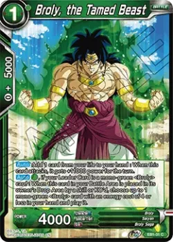 Broly, the Tamed Beast 「EB1-31」「EN」