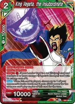 King Vegeta, the Insubordinate 「EB1-56」「EN」