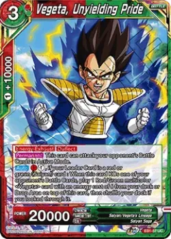 Vegeta, Unyielding Pride 「EB1-57」「EN」