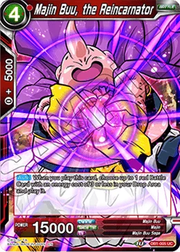 Majin Buu, the Reincarnator 「DB1-005」「EN」