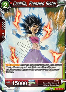 Caulifla, Frenzied Sister 「DB1-010」「EN」