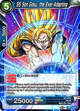 SS Son Goku, the Ever-Adapting 「DB1-022」「EN」