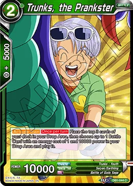 Trunks, the Prankster 「DB1-044」「EN」