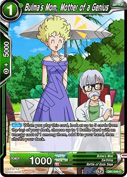 Bulma's Mom, Mother of a Genius 「DB1-046」「EN」