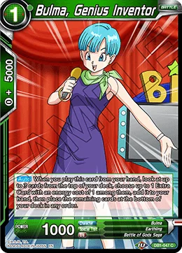 Bulma, Genius Inventor 「DB1-047」「EN」