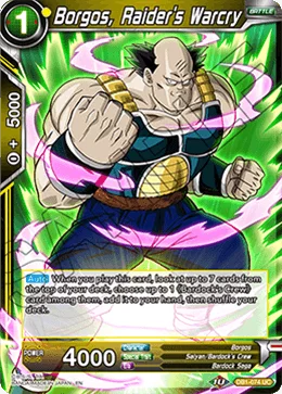 Borgos, Raider's Warcry 「DB1-074」「EN」