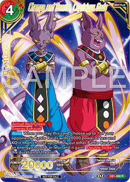Champa and Beerus, Capricious Gods 「DB1-088_PR03」「EN」
