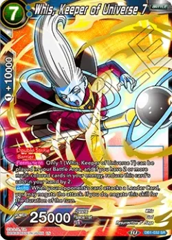 Whis, Keeper of Universe 7 #DB1-032 · Dragon Ball Super CCG