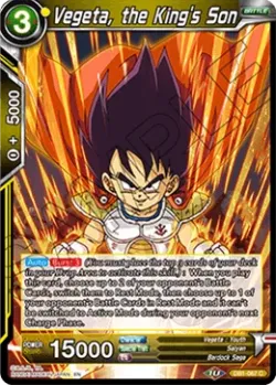Vegeta, the King's Son 「DB1-067」「EN」