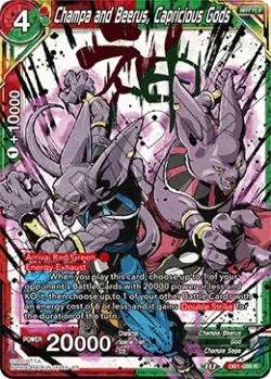 Champa and Beerus, Capricious Gods 「DB1-088_PR」「EN」