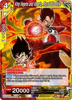 King Vegeta and Vegeta, Royal Bloodline 「DB1-090」「EN」