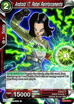 Android 17, Rebel Reinforcements 「DB2-005」「EN」