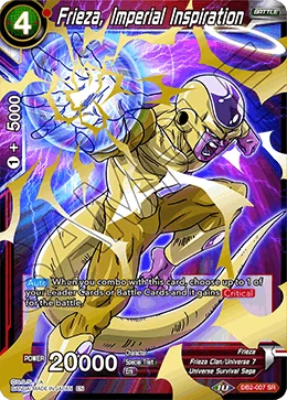 Frieza, Imperial Inspiration 「DB2-007」「EN」