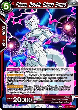Frieza, Double-Edged Sword 「DB2-008」「EN」