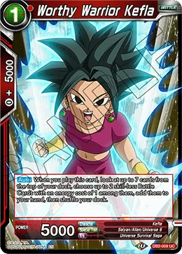 Worthy Warrior Kefla 「DB2-009」「EN」