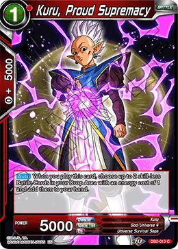 Kuru, Proud Supremacy 「DB2-013」「EN」