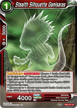Stealth Silhouette Gamisaras 「DB2-021」「EN」